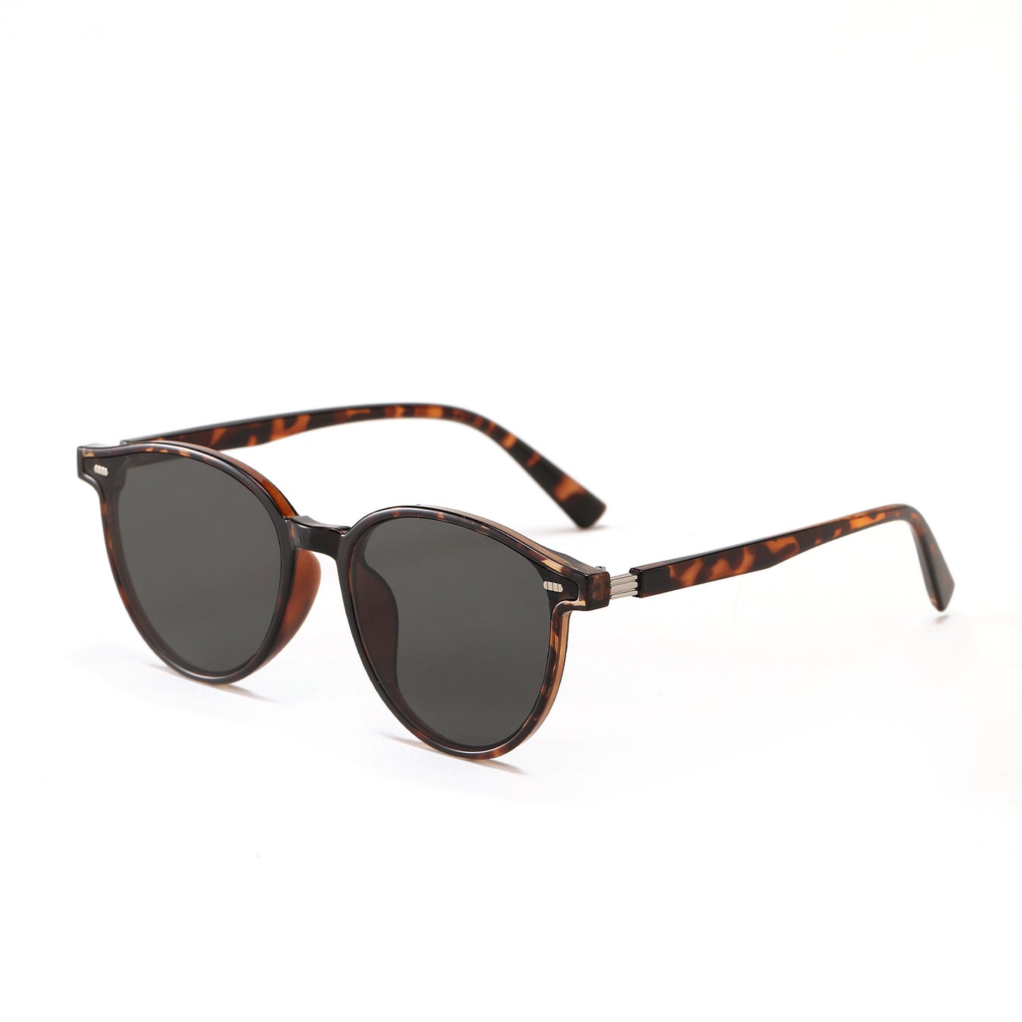 Damen stilvolle Sonnenbrille mit elegantem transparentem Rahmen Brehn