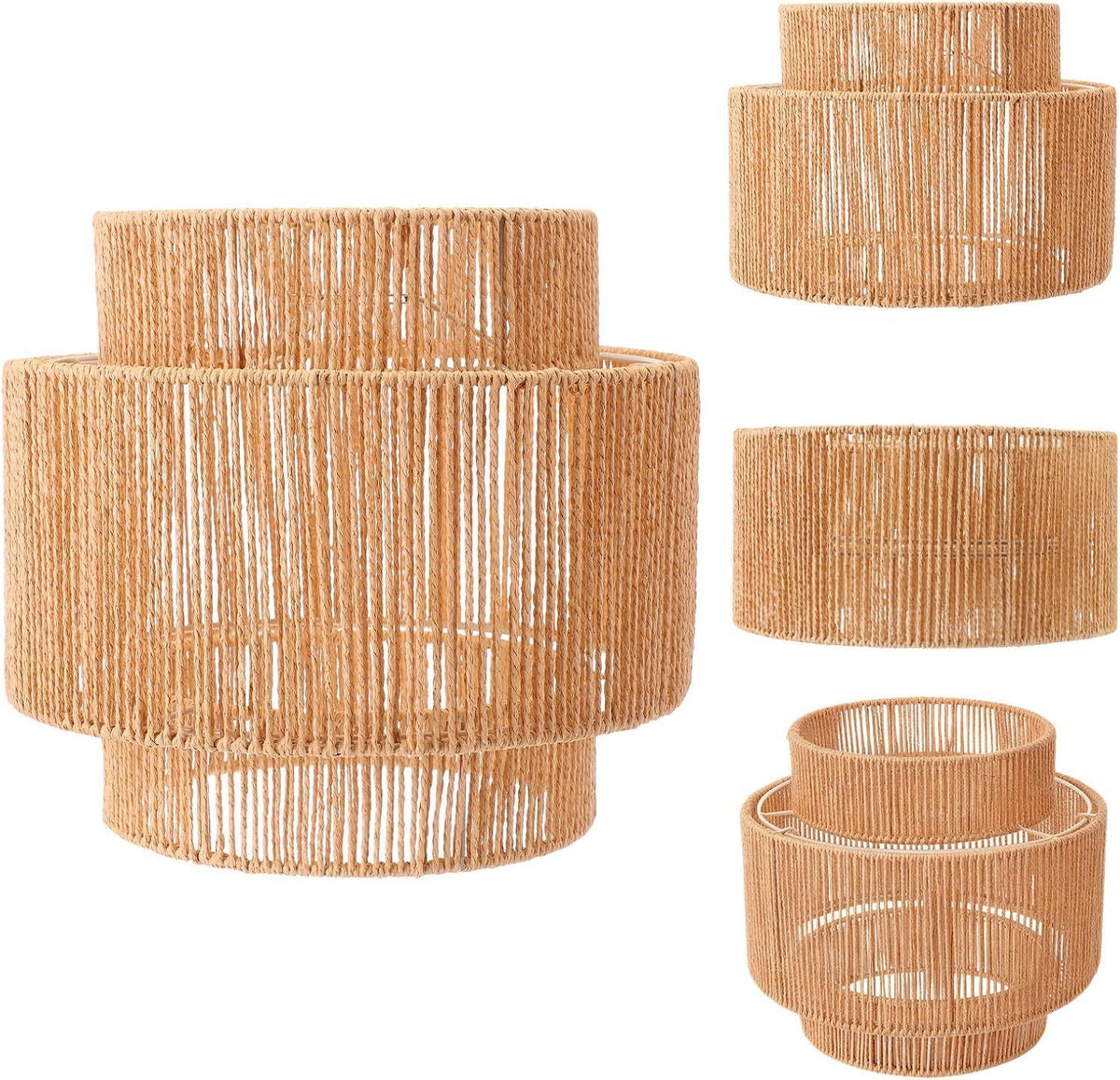 Dekorativer Rattan Aufbewahrungskorb Brehn