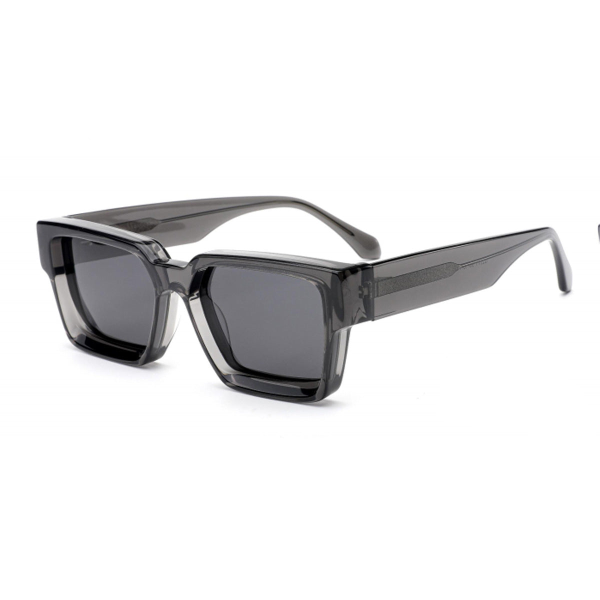 Damen modische Sonnenbrille im stilvollen Design mit breitem Rahmen Brehn