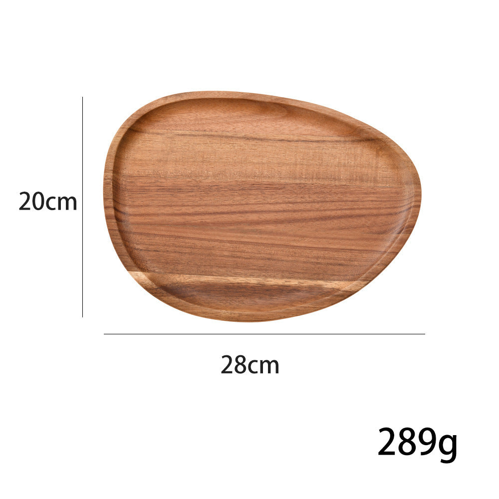 Elegante Holzservierplatte mit Ergonomischem Design Brehn