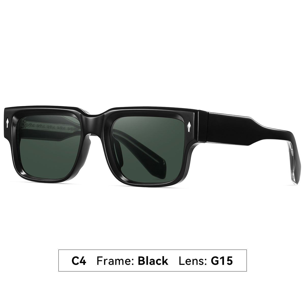 Damen Sonnenbrille im modernen, kantigen Design Brehn