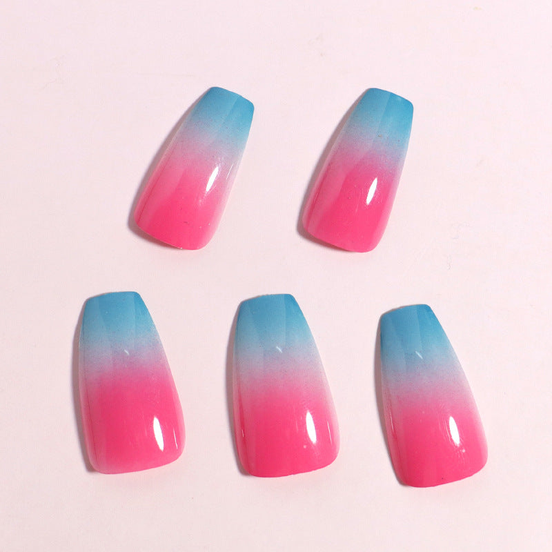 Gradient Press-On Nail Set Brehn