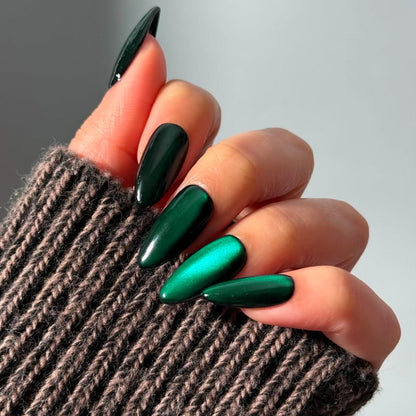 Iridescent Stiletto Press-On Nägel Brehn