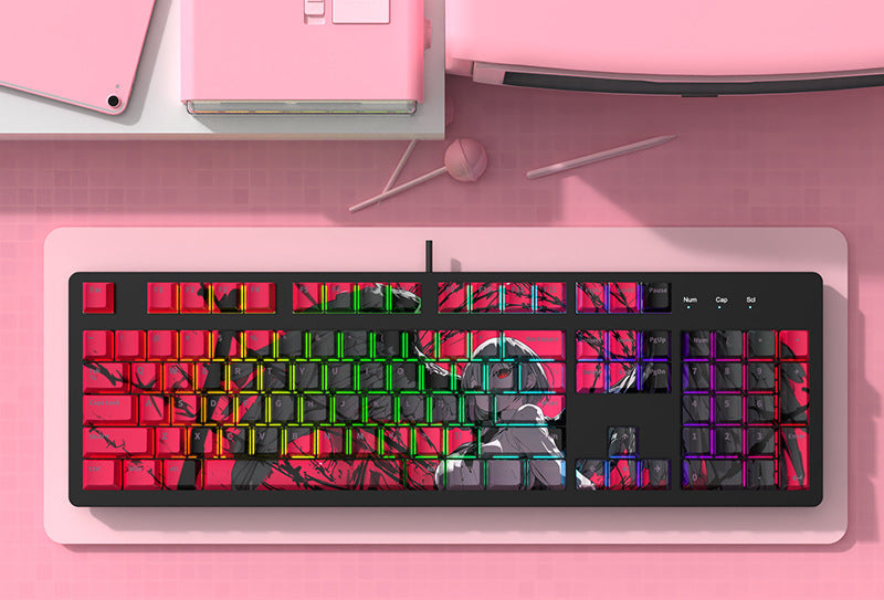 Künstlerisch Themed Mechanische Tastatur Brehn