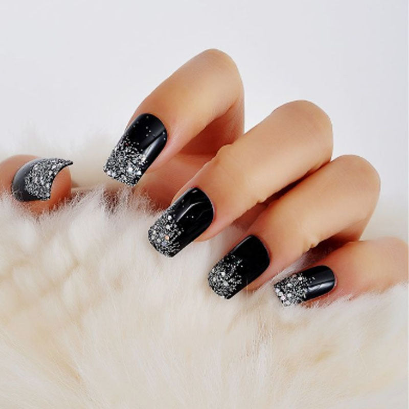 Glitzernde Nagelkunst Aufkleber Brehn