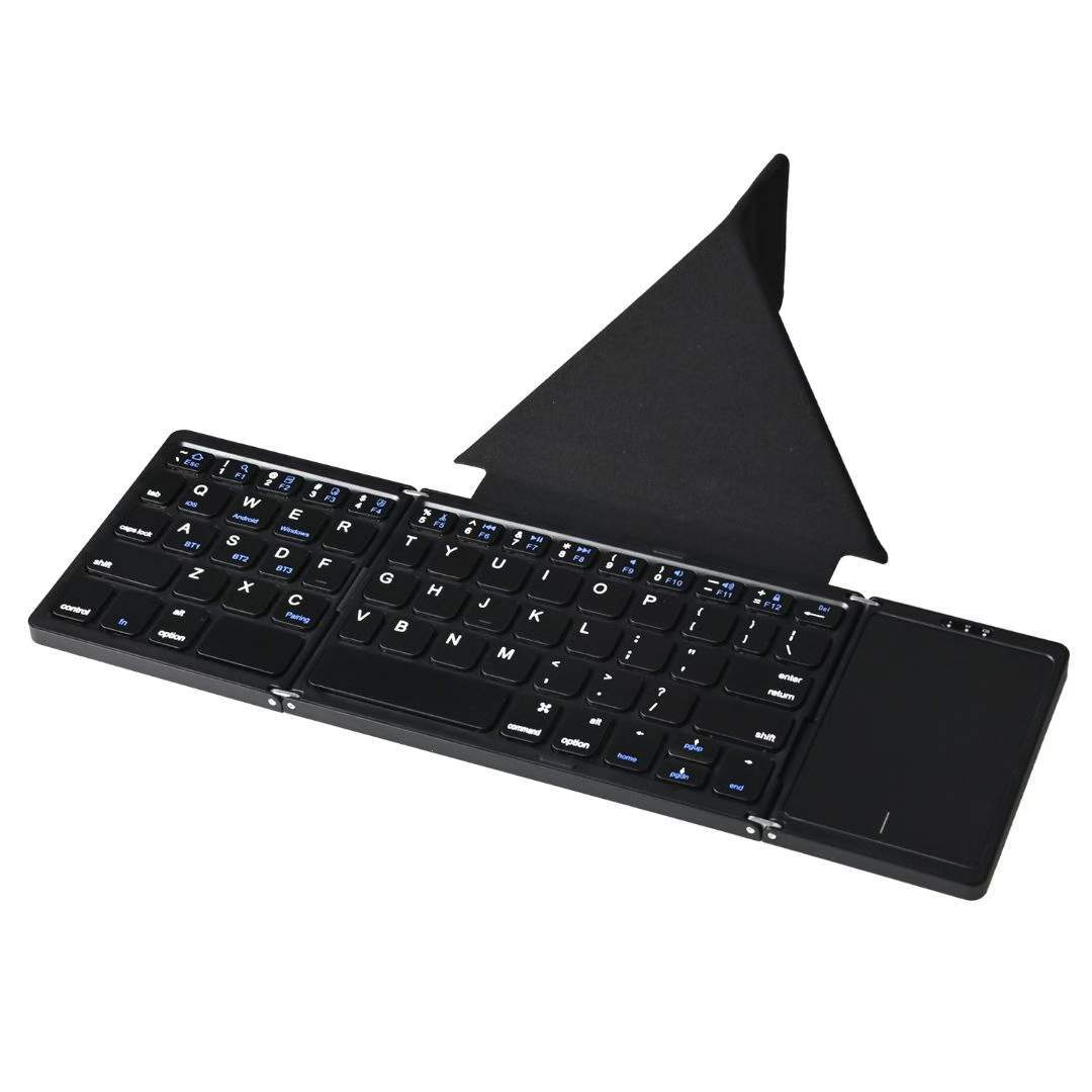 Tragbare Bluetooth-Tastatur mit integriertem Touchpad Brehn