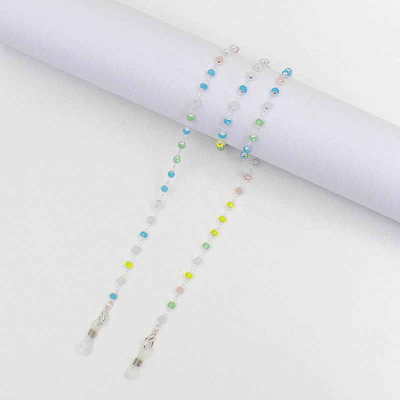 Stylische Perlen-Brillen-Kette Brehn