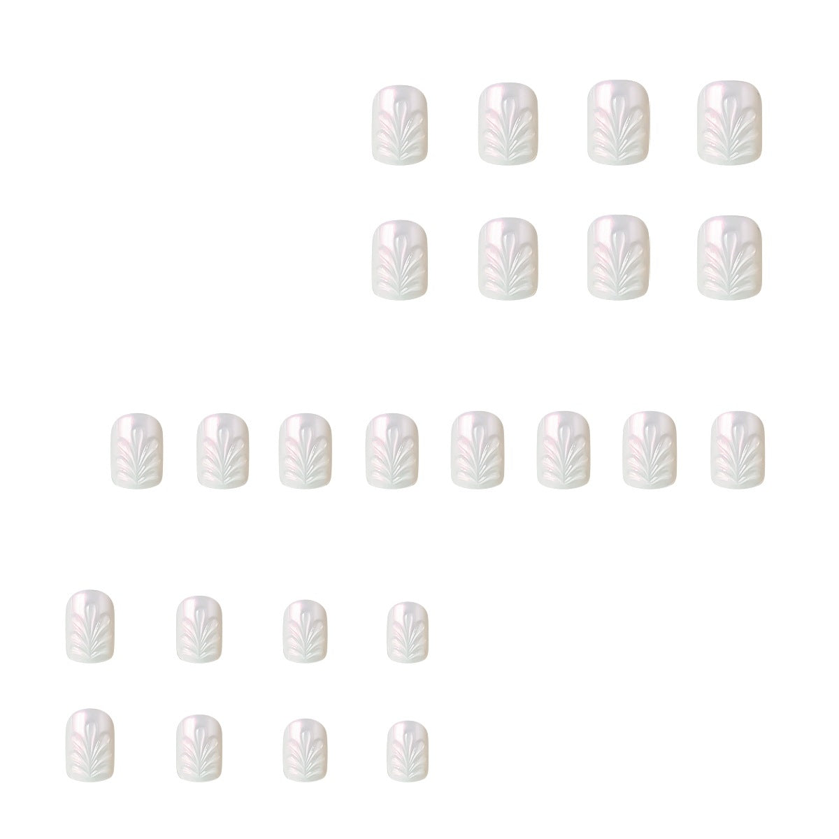 Elegantes strukturiertes Nageldesign Brehn