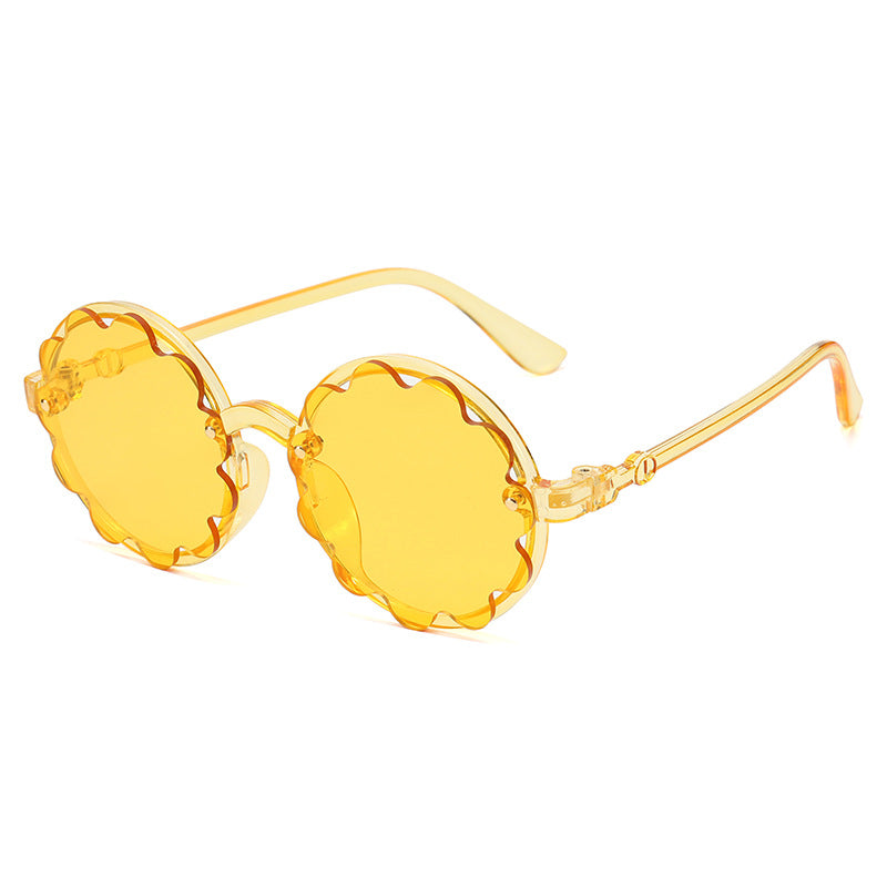 Damen verspielte Sonnenbrille mit floralem Design Brehn