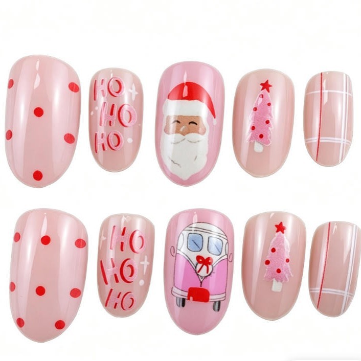 Kreatives Nagelkunst Set mit weihnachtlichen Motiven Brehn