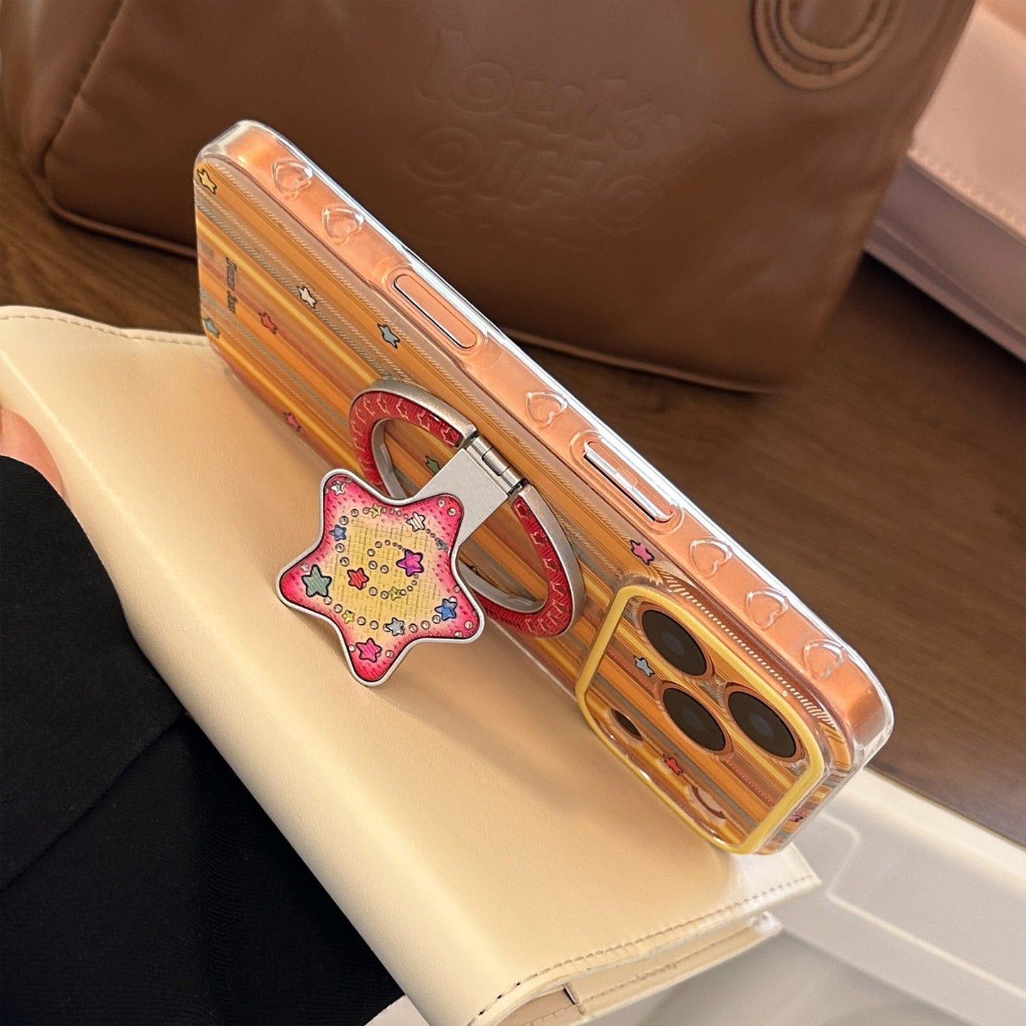 Verspielter Handspiegel mit Sternendesign Brehn