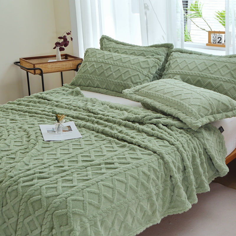 Strukturierte dekorative Wurfdecke Brehn
