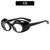 Künstlerische ovale Rahmen-Sonnenbrille