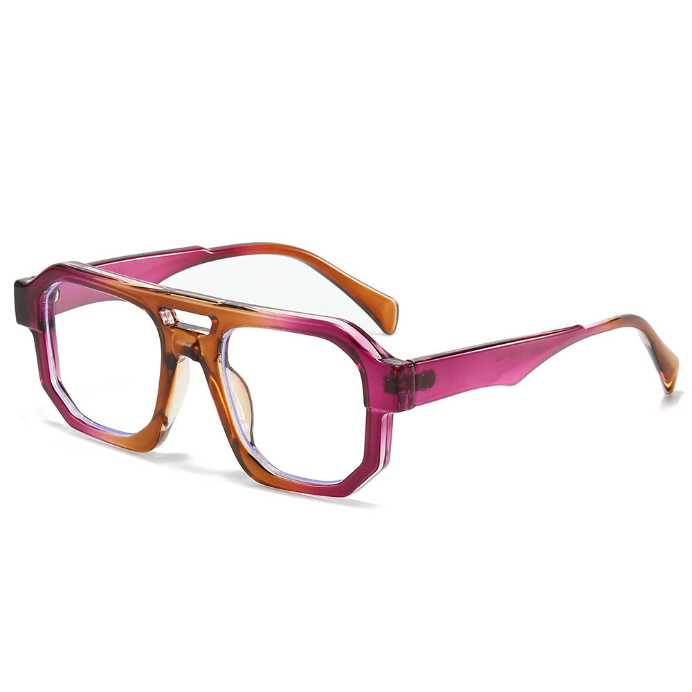 Fashion-Forward Geometrische Übergroße Sonnenbrille Brehn