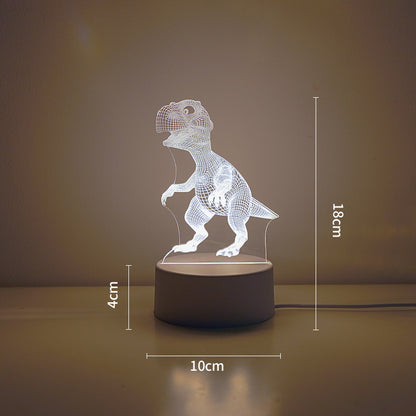 LED Tiger Figur Dekorative Lampe