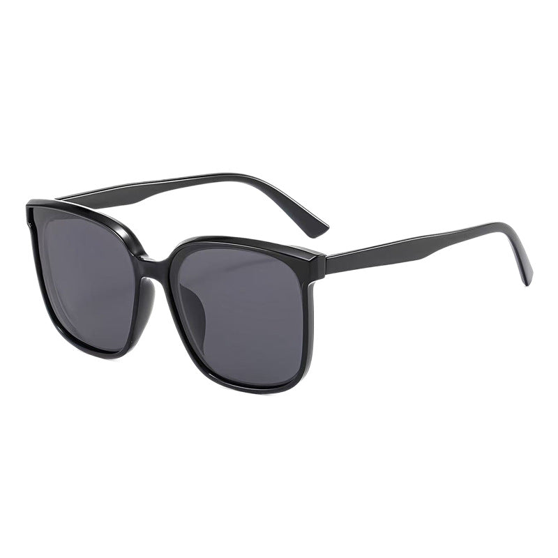 Damen moderne Quadratische Sonnenbrille mit UV-Schutz und schmalen Bügeln Brehn