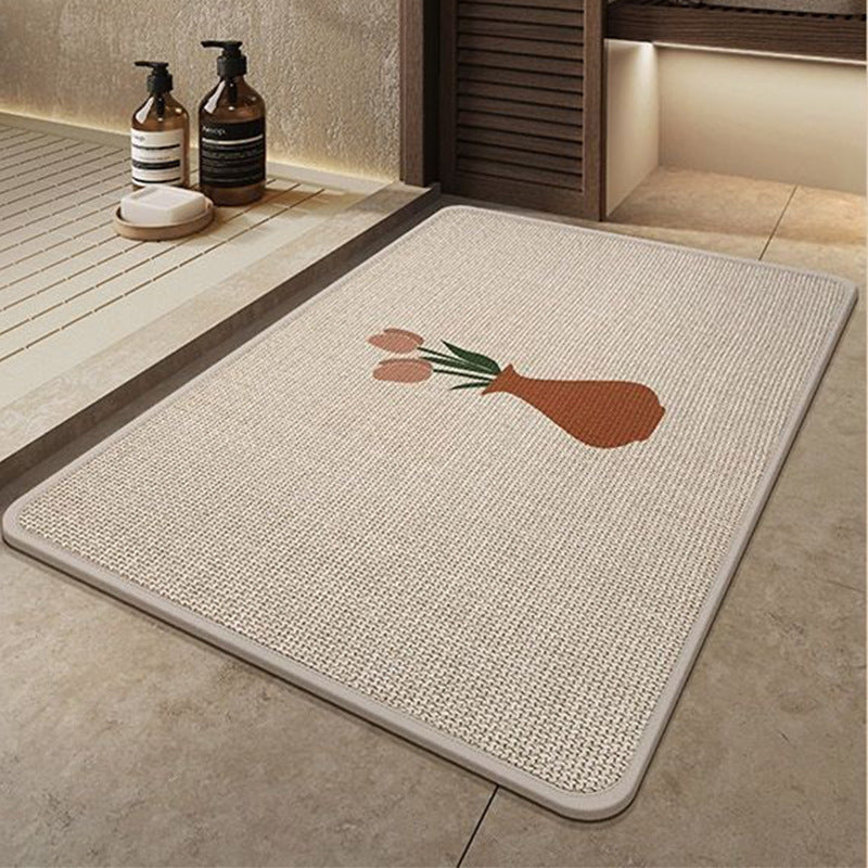 Künstlerisches Design Bademe mat Brehn
