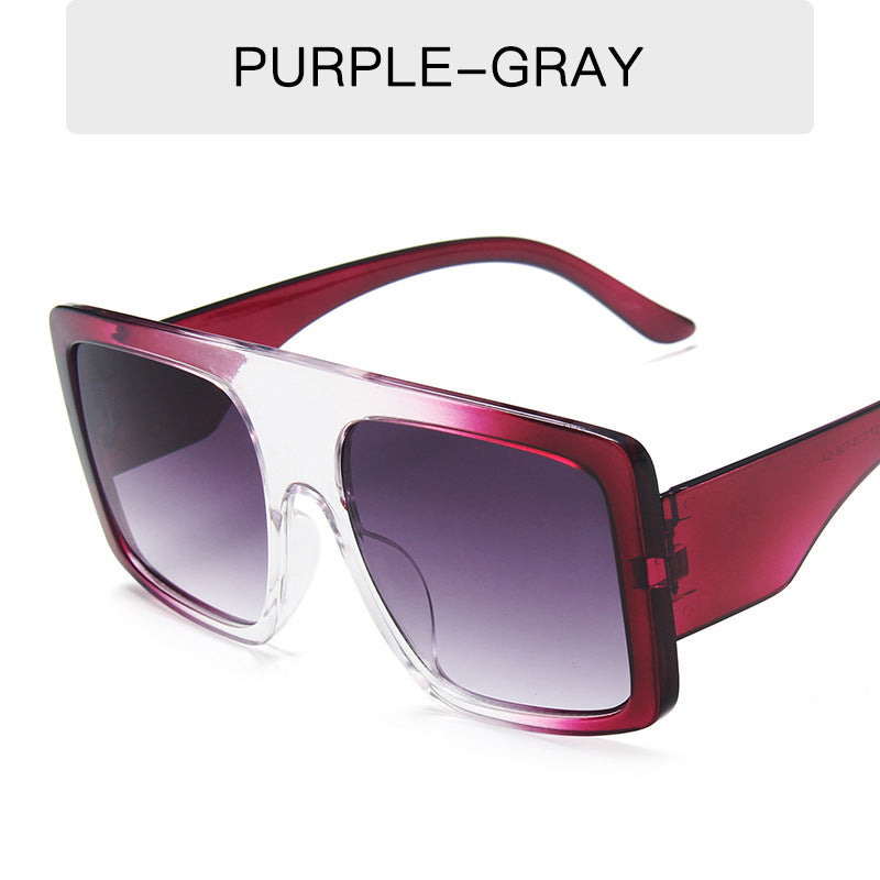 Damen oversized Sonnenbrille mit markantem Leopardenmuster Brehn