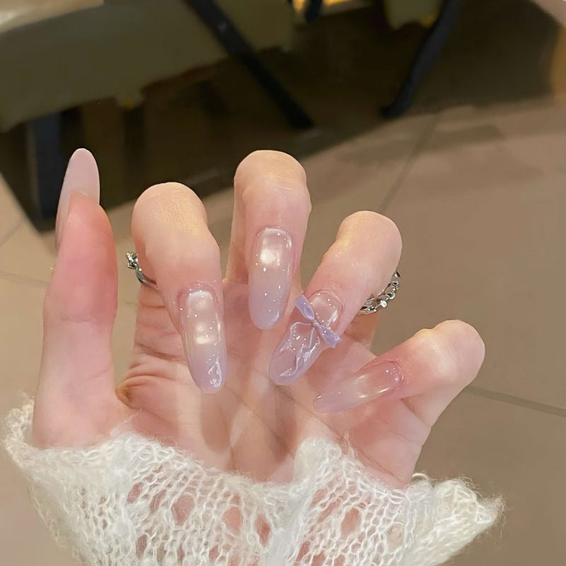 Dekorative Glitzernde Press-On Nail Tips Brehn