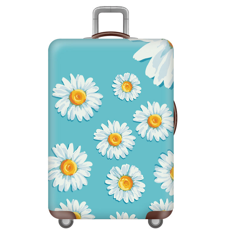 Damen Hartschalenreisekoffer mit floraler Verzierung Brehn