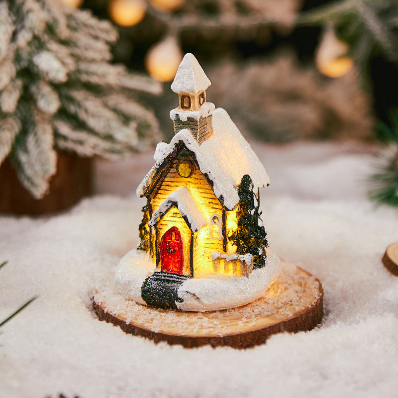 Dekorative Weihnachtsbeleuchtungshaus Brehn