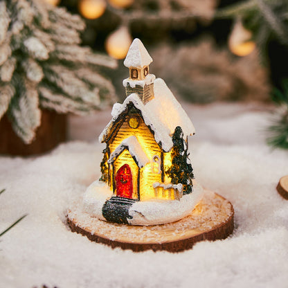 Dekorative Weihnachtsbeleuchtungshaus Brehn