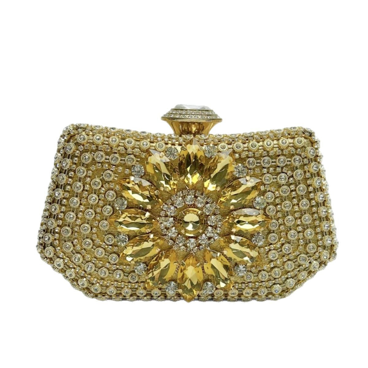 Verzierte Perlen Abendtasche