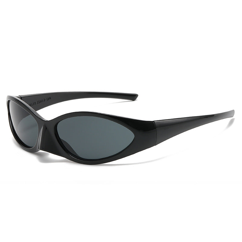 Damen Sportliche Sonnenbrille mit aerodynamic Design Brehn