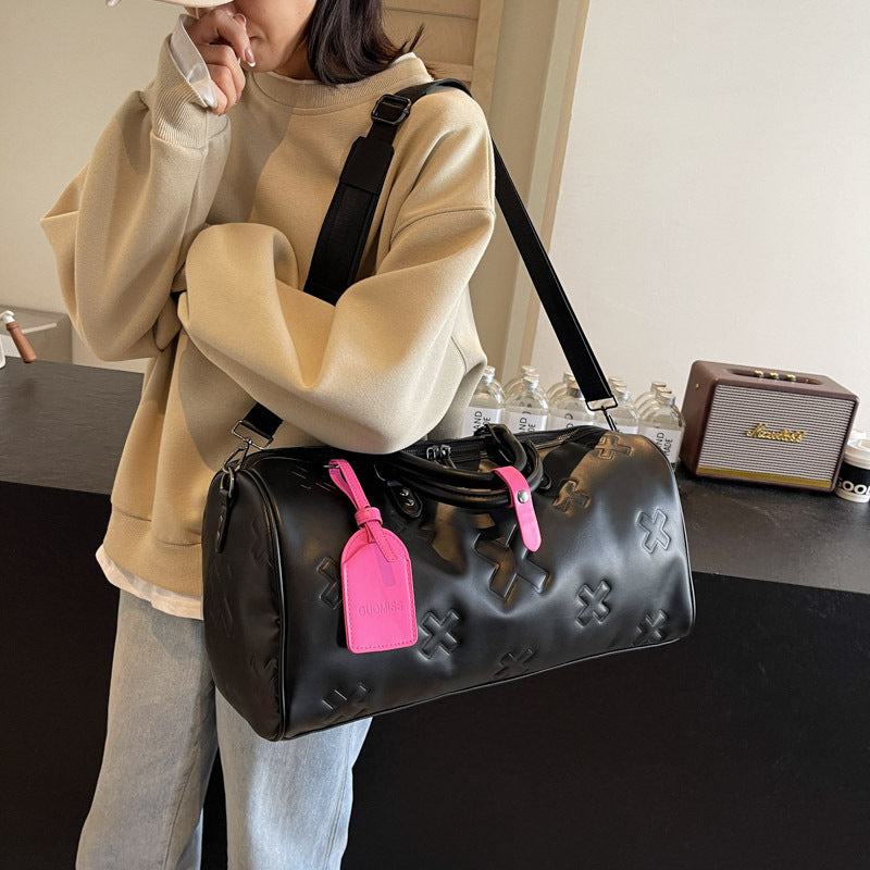 Langlebige Leder Wochenend Reisetasche Brehn