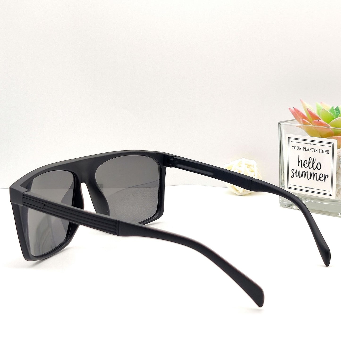 Damen Retro Oversized-Sonnenbrille Brehn