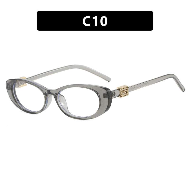 Damen elegante Cat-Eye Sonnenbrille mit feinen Akzenten Brehn