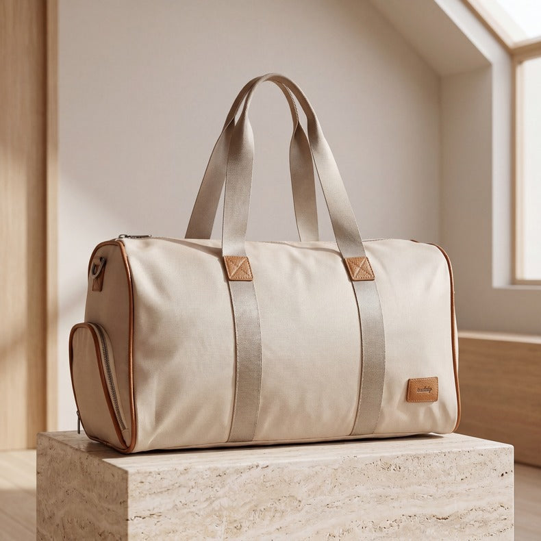 Stilvolle Sport-Duffel-Tasche Mit Robustem Material Und Geräumigen Fächern Brehn
