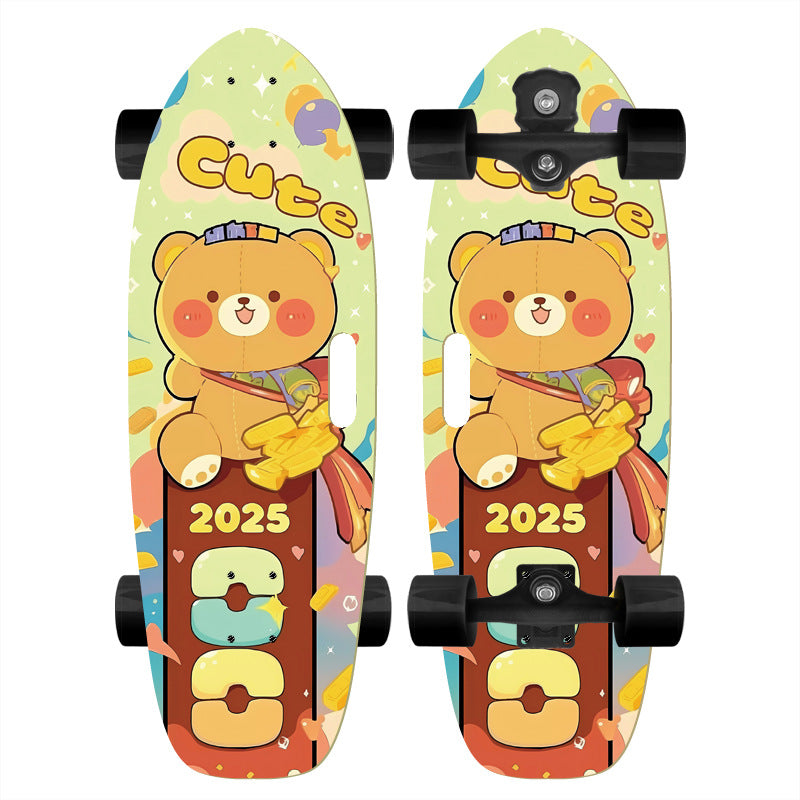 Mini Skateboard Deck mit Texturiertem Grip Brehn