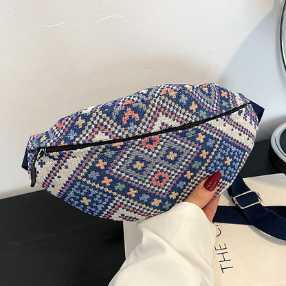Bohemian Stil Woven Hüfttasche