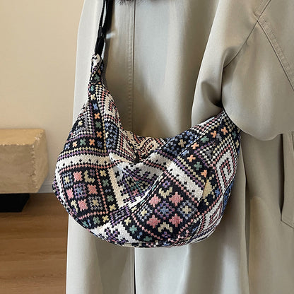 Ethnisch gemustertes Sling Bag