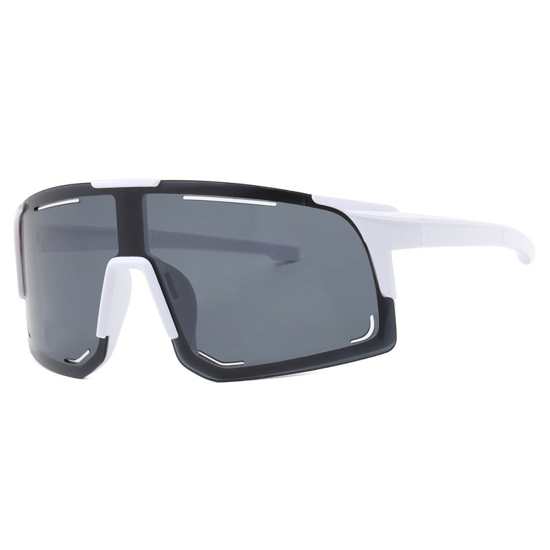 Damen Sportliche Sonnenbrille mit breitem Sichtfeld Brehn