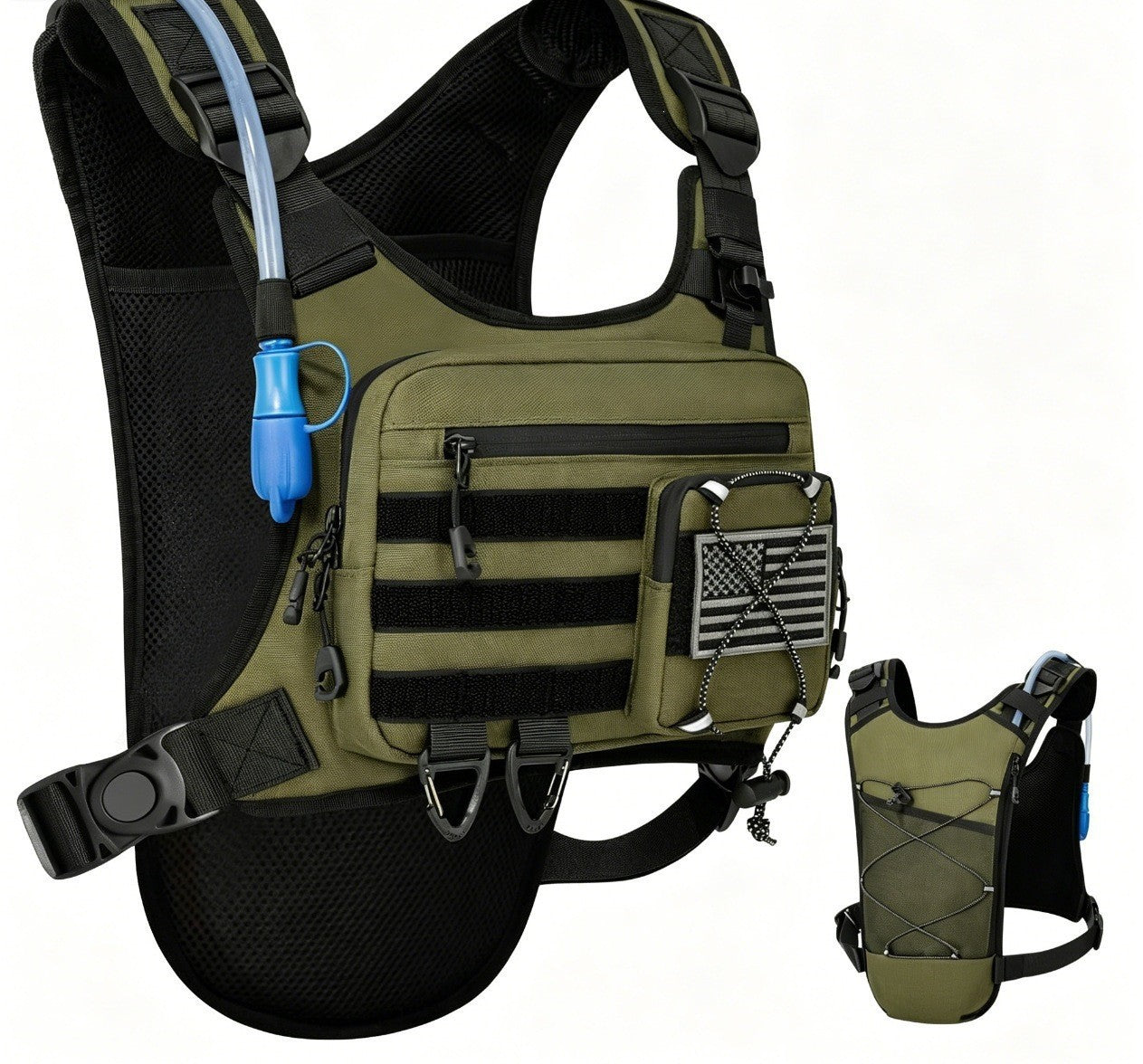 Hydration Rucksack mit taktischer Aufbewahrung