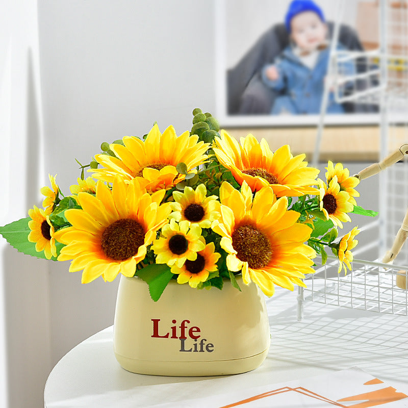 Lebensechter Blumen-Tischmittelstück-Arrangements