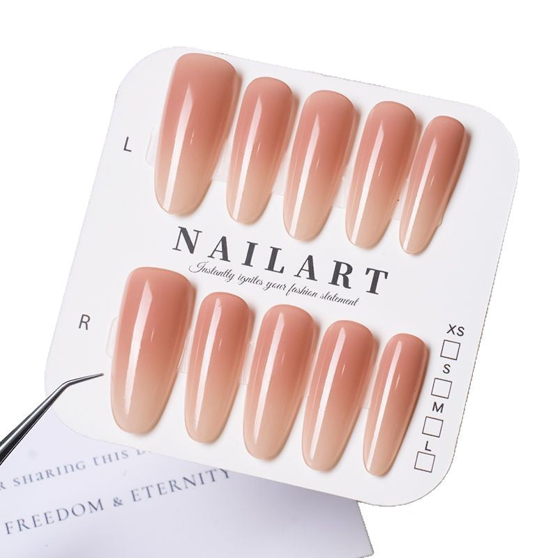 Stunning Ombré Stiletto Press-On Nageldesign Brehn