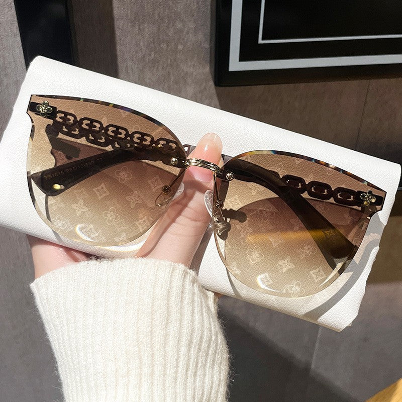 Damen Cat-Eye Sonnenbrille mit luxuriösem Design und hochwertigem UV-Schutz Brehn