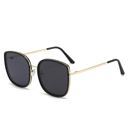 Oversized Geometrischer Rahmen Sonnenbrillen