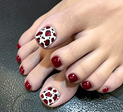 Trendige Leopardenprint Nagelkunst Brehn