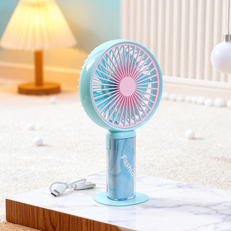 Damen tragbarer Handventilator mit innovativem Herzdesign Brehn