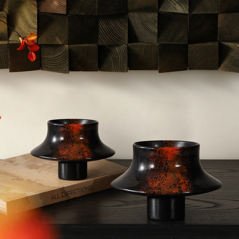Künstlerische dekorative Blumen vase