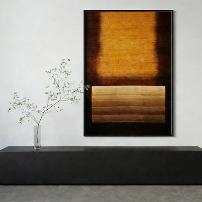 Moderne Minimalistische Geometrische Leinwandkunst