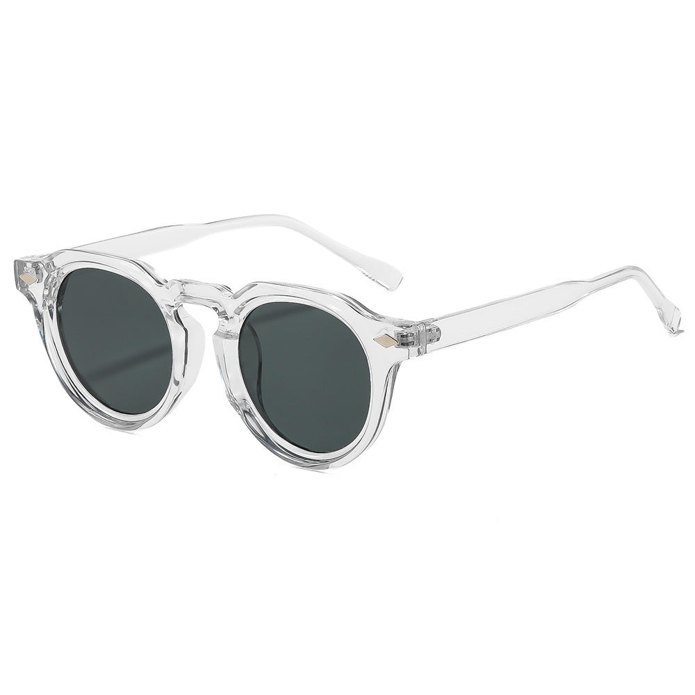 Retro-inspirierte runde Rahmen Sonnenbrille Brehn