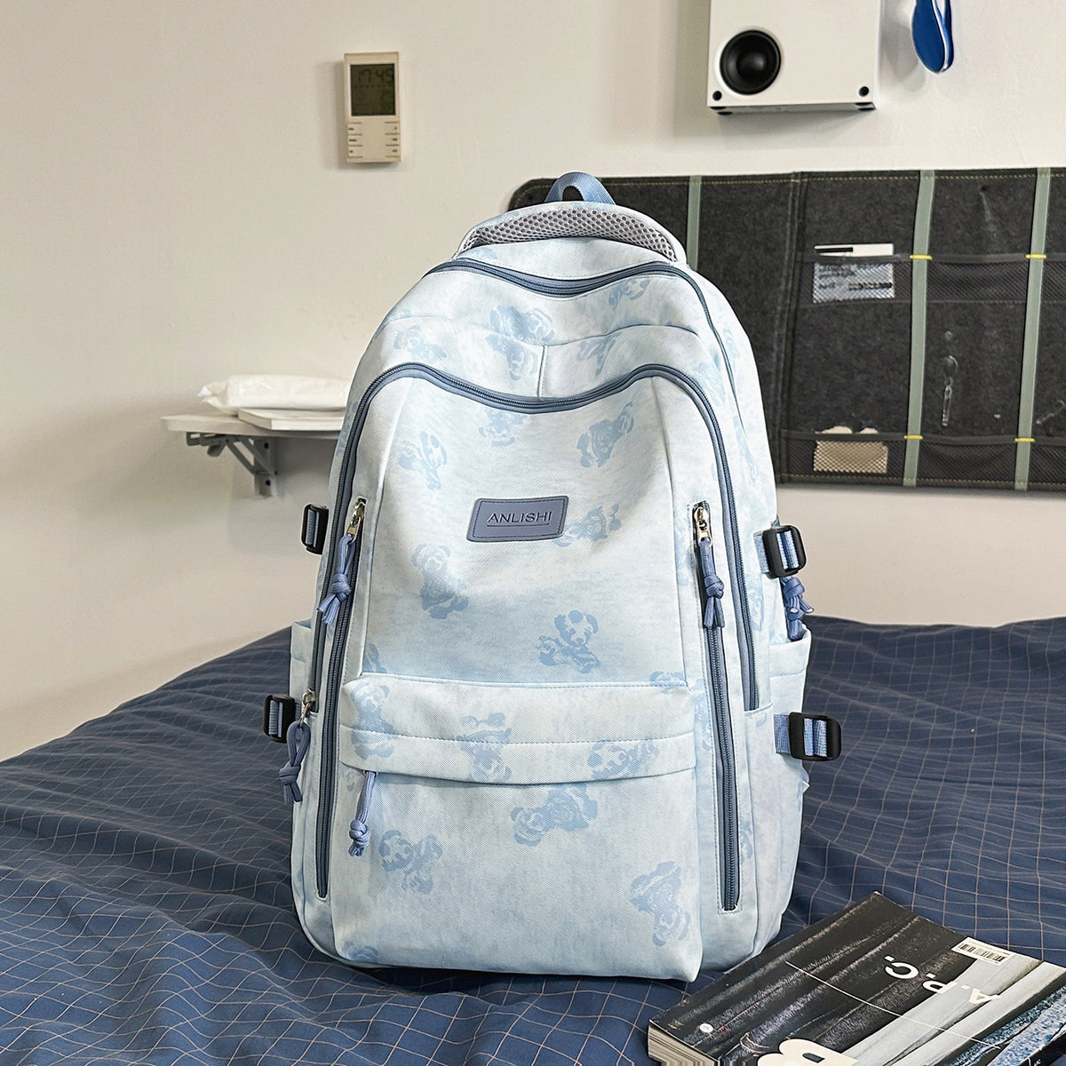 Stylische Blumenmuster-Rucksack Brehn