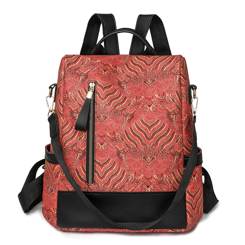 Elegante Texturierte Rucksack