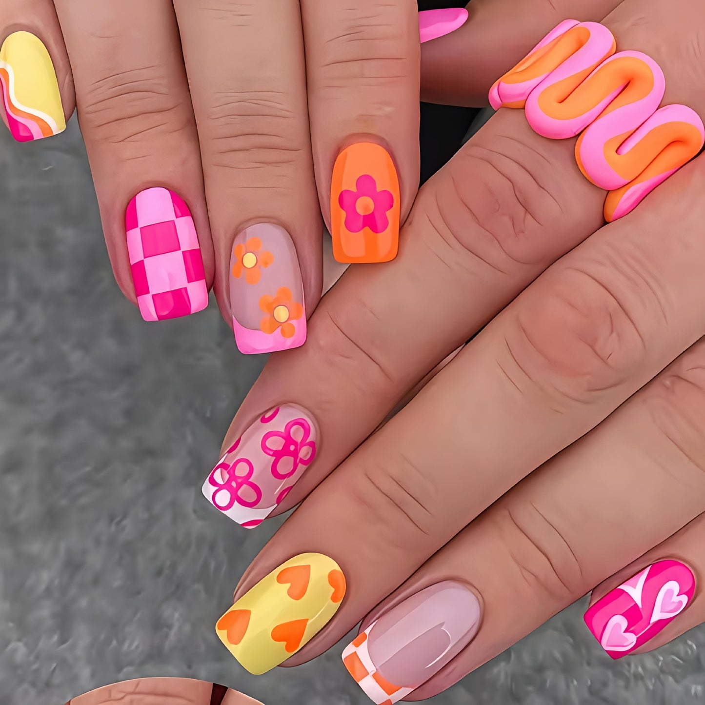 Kreatives Nageldesign Brehn