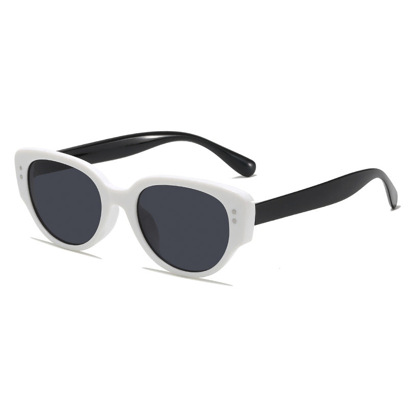 Vintage-inspirierte Katzenaugen-Sonnenbrille Brehn